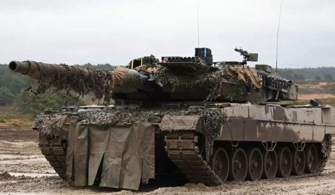 Ukraine-Krieg: Erste Lieferung von Leopard-2-Panzern aus Deutschland wurden geliefert