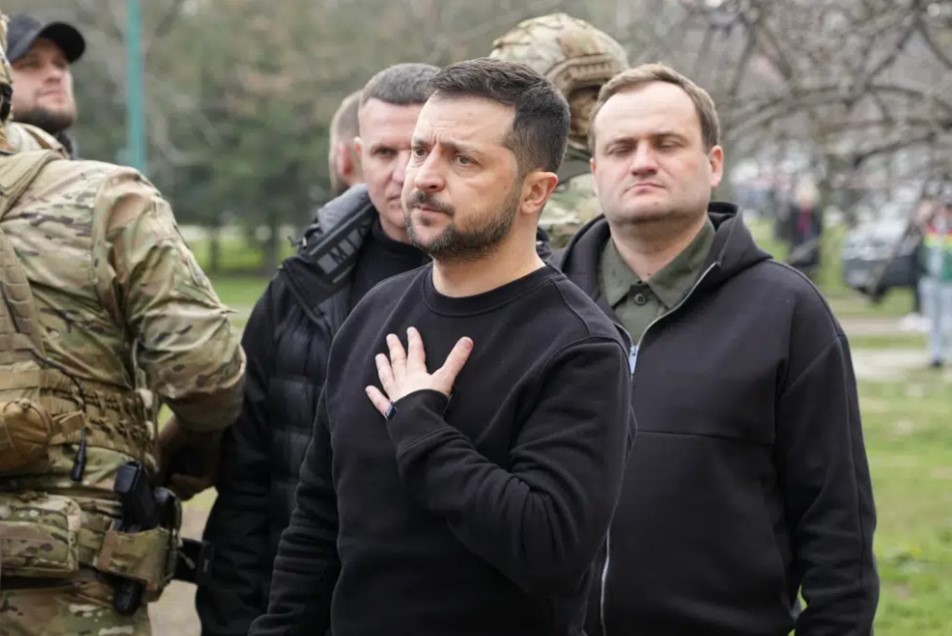 Selenskyj traff sich mit dem Chef der UN-Atombehörde in der Ukraine