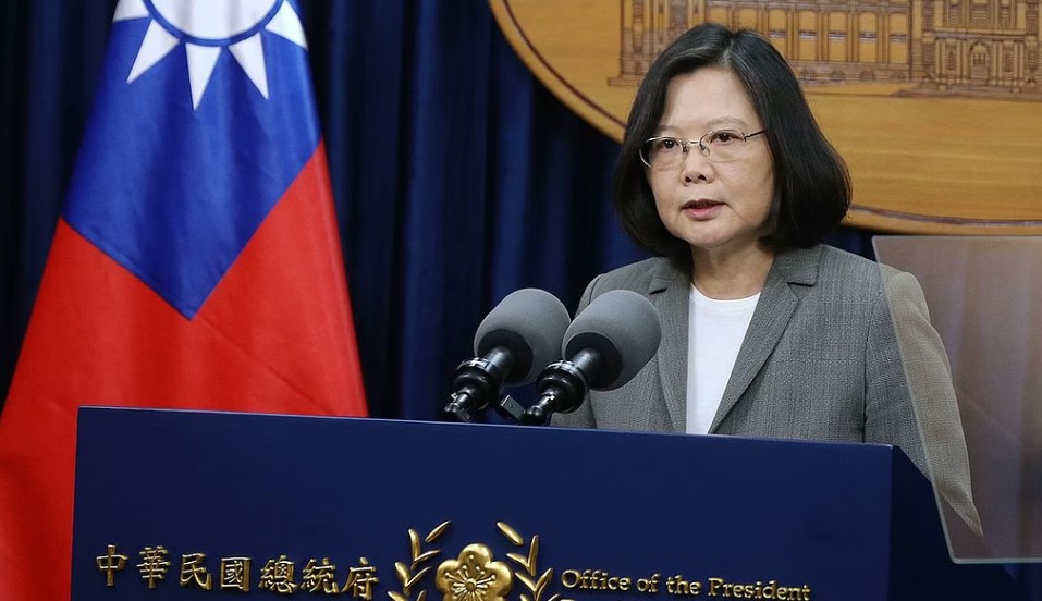 Taiwans Präsidentin Tsai Ing-wen ist trotz Warnung aus China in New York