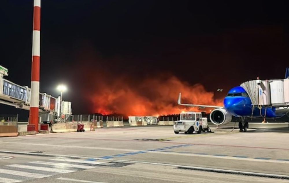 In Italien kommt es rund um Palermo zu Waldbränden die Temperaturen erreichen 47 °C