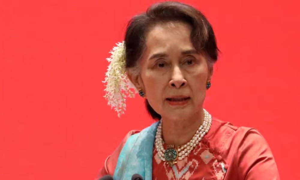 Aung San Suu Kyi wurde von der Junta in Myanmar teilweise begnadigt