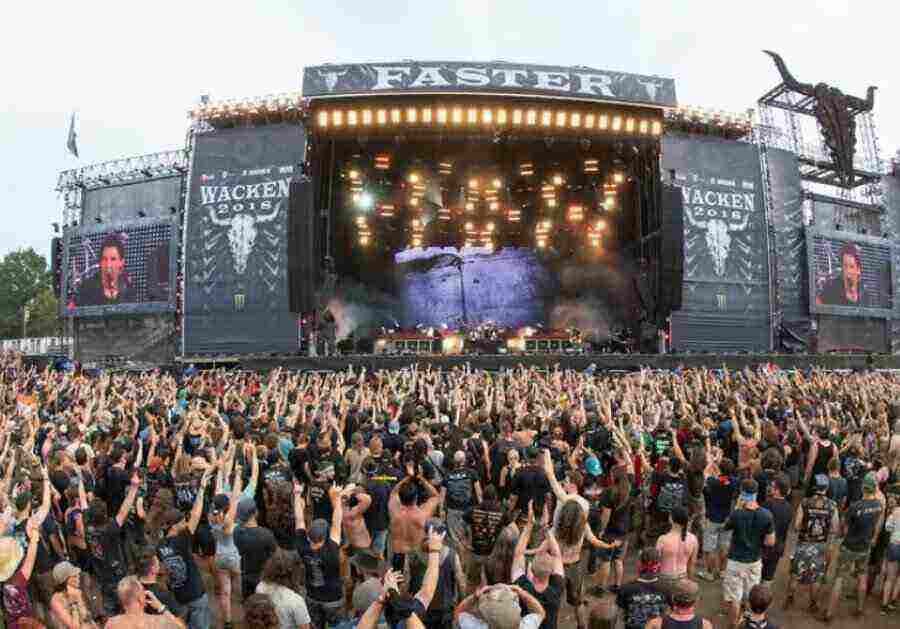 Heavy-Metal-Festivals in Wacken - Chaos vor dem Start