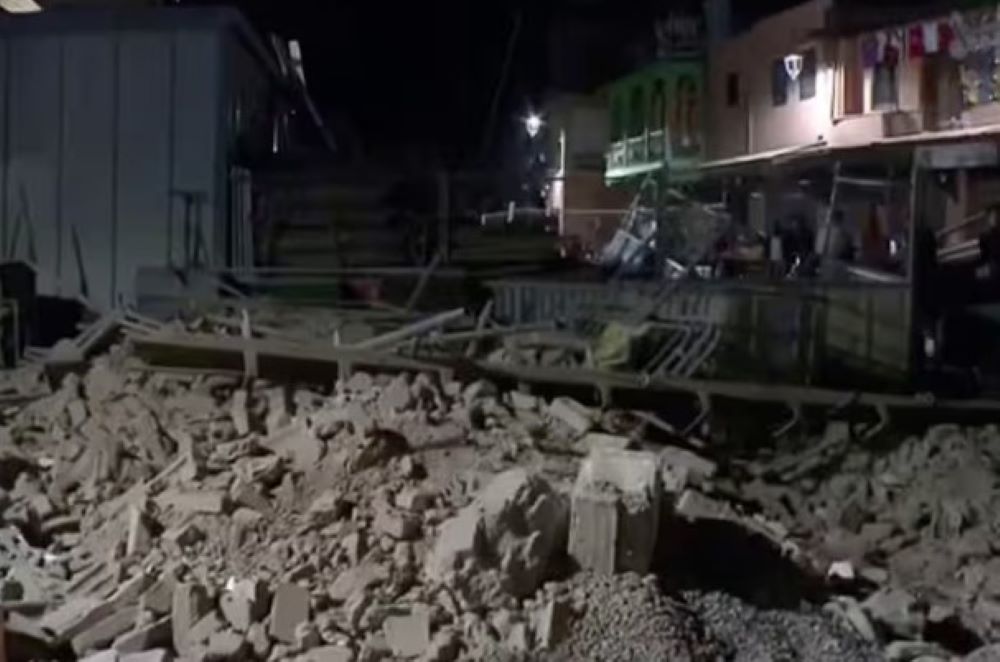 Ein schweres Erdbeben erschüttert Marokko