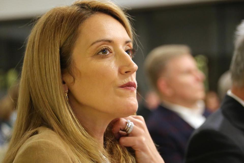 Roberta Metsola: Nichts ist vom Tisch um die Ukraine in die EU zu bringen