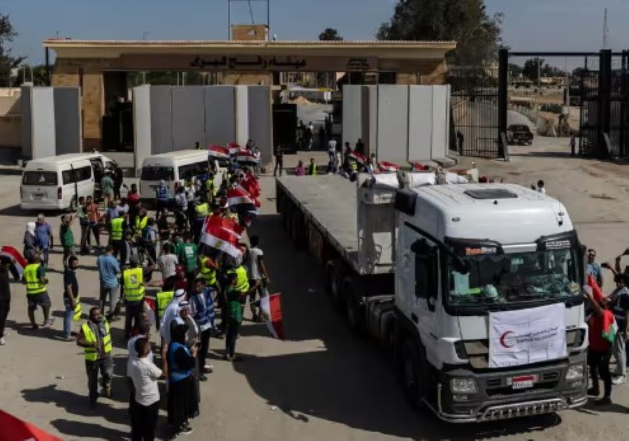 Die Hilfe für den Gazastreifen reicht nicht aus, um eine "humanitäre Katastrophe" abzuwenden