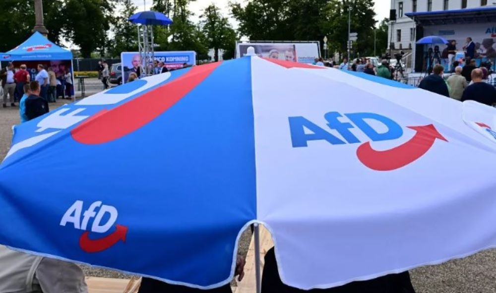 AfD hofft inmitten bundesweiter Proteste auf zweiten Landratsposten