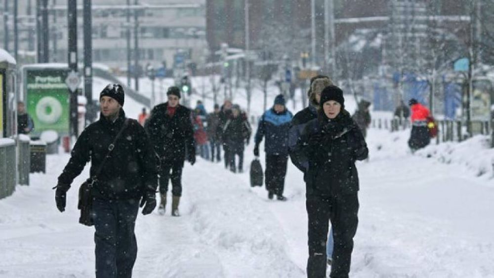 Großbritannien: Schneewarnungen werden ausgegeben da die Temperaturen auf Rekordwerte sinken