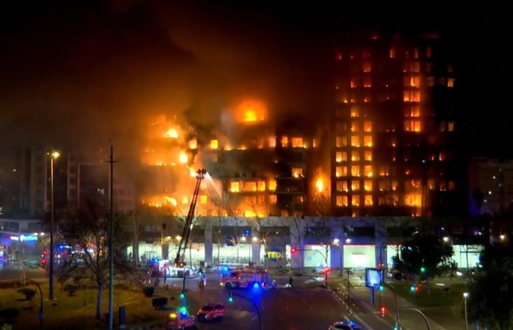 Brand in Spanien: Vier Tote bei Brand eines Wohnblocks in Valencia