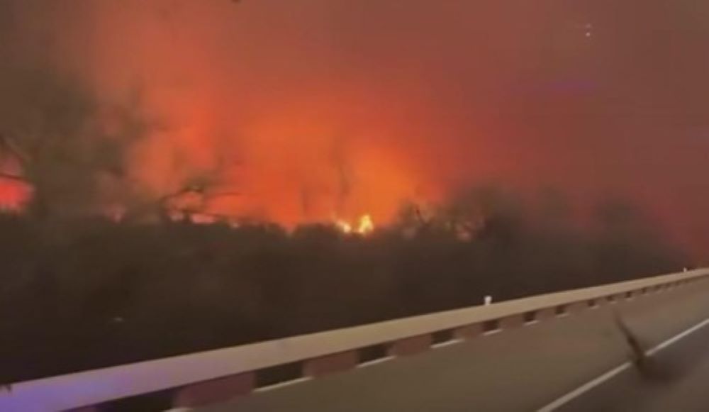USA: Texas kämpft gegen einen der größten Waldbrände