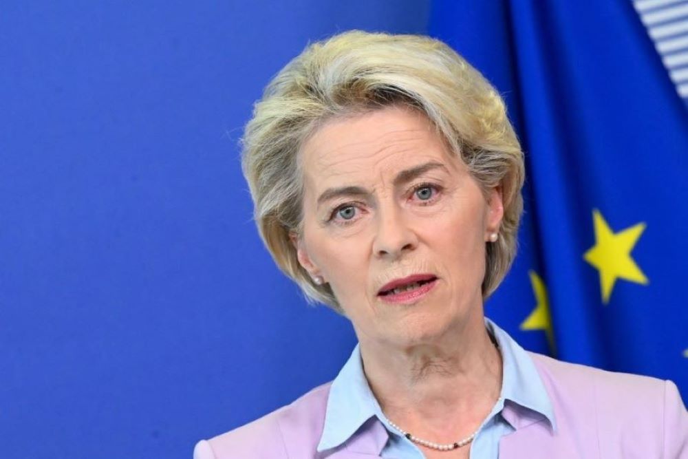 Ursula von der Leyen besucht die finnisch-russische Grenze